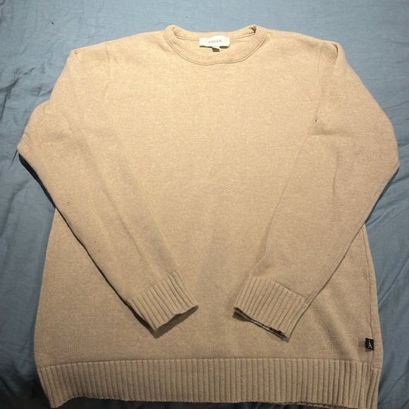 Anian Cashmino Crewneck Wool & Cashmere Sweater - Large - Picture 2 of 5
